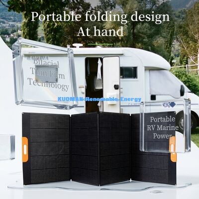 Painel solar flexível de alta potência de 480W com design dobrável e resistente a intempéries para energia portátil