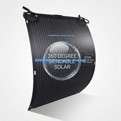 Painel Solar Flexível à Prova d'Água IP68 de Alta Eficiência 360° Dobrável com 24,20% de Eficiência
