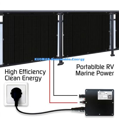 Painel Solar Flexível Portátil à Prova de Intempéries de 480W para Camping e Energia Sustentável
