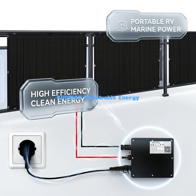 Painel Solar Flexível Dobrável de Alta Eficiência de 200W para Energia Limpa Renovável