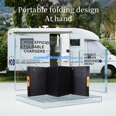 Painel solar flexível de alta potência de 480W com design dobrável e resistente a intempéries para energia portátil