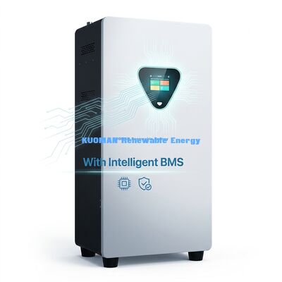 Sistema de Bateria Solar Híbrida LiFePO4 de 51.2V 300Ah com 6000 Ciclos para Energia de Emergência Residencial Off-Grid