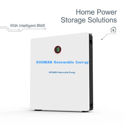 Bateria de Montagem na Parede KM 48V 300Ah LiFePO4 para Armazenamento de Energia Residencial com 8000 Ciclos
