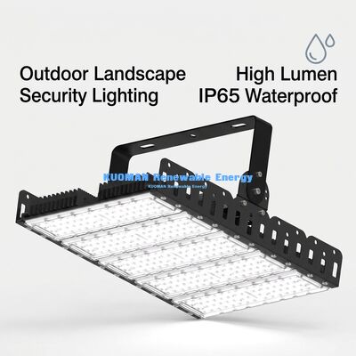 IP65 Iluminação solar de alta luminosidade à prova d'água com comando remoto para iluminação industrial e de túnel