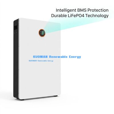 Bateria LiFePO4 de 48V 200Ah para armazenamento de baterias domésticas com 10.000 ciclos e monitoramento em tempo real