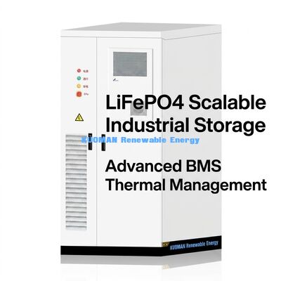 107Bateria comercial ESS com tecnologia LiFePO4 e sistema escalável para armazenamento industrial de energia