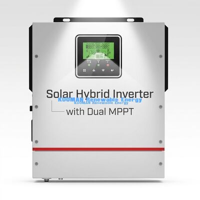 Inversor Solar Off-Grid com Carregador Solar MPPT, Saída de Onda Senoidal Pura e Controle por App para Backup Residencial