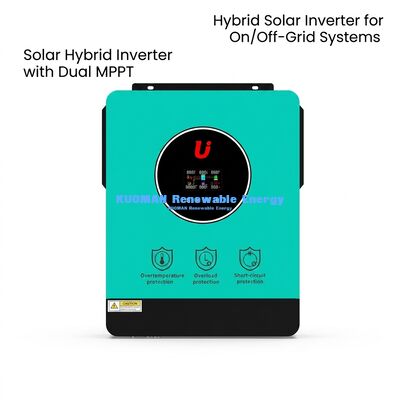 Inversor Híbrido 4200W/6200W com Proteção contra Queda de Energia e Saída de Onda Senoidal Pura para Sistemas Solares