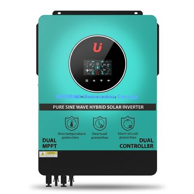 Inverter solar híbrido de 10 kW com 98% de eficiência e proteção tripla para uso doméstico e comercial