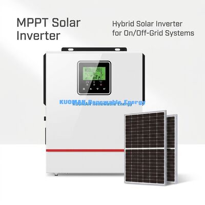 Inversor solar MPPT com carga máxima de 80A e saída de onda sinusal pura para uso doméstico com controle de aplicativo