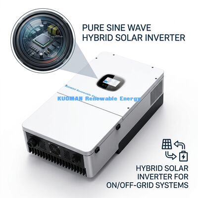 Inversor híbrido inteligente de 3 fases com classificação IP65 e garantia de 5 anos para uma gestão confiável da energia