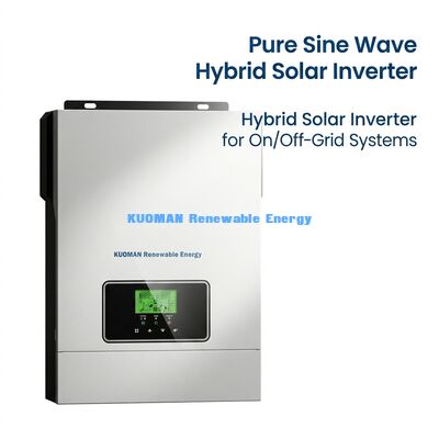 Inversor Solar Off Grid 2000W/3000W com Saída de Onda Senoidal Pura e Carregador Solar MPPT para Uso Doméstico