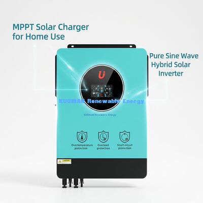 Inverter solar híbrido de 10 kW com 98% de eficiência e proteção tripla para sistemas on/off-grid