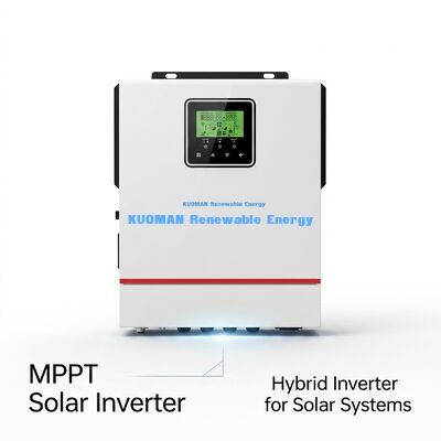 Inversor Solar Off-Grid com Carregador Solar MPPT, Saída de Onda Senoidal Pura e Controle por App para Backup Residencial