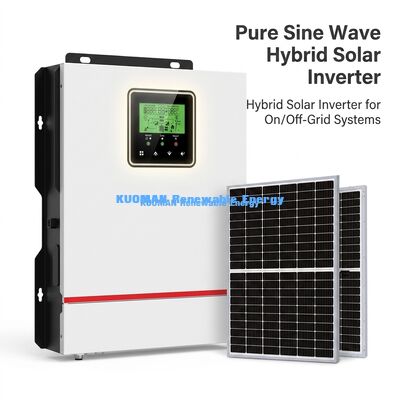 Inversor solar MPPT com carga máxima de 80A e saída de onda sinusal pura para uso doméstico com controle de aplicativo