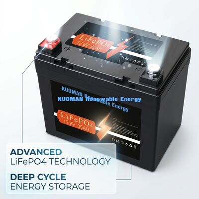 448Wh 12V 30Ah Bateria de lítio de ciclo profundo Bateria LiFePO4 para armazenamento de energia
