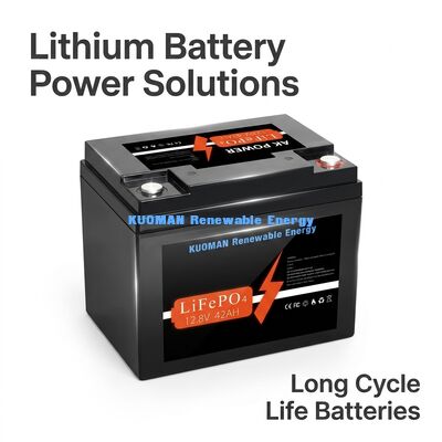 Bateria de Lítio 537.6Wh 12V 40Ah Ciclo Profundo LiFePO4 para Armazenamento de Energia e Carrinho de Golfe