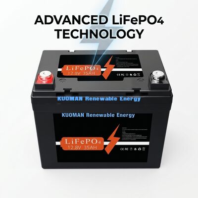448Wh 12V 30Ah Bateria de lítio de ciclo profundo Bateria LiFePO4 para armazenamento de energia