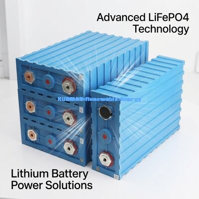 Célula de Bateria CALB 3.2V 200Ah 640Wh LiFePO4 para Sistemas de Energia Elétrica e Armazenamento de Energia