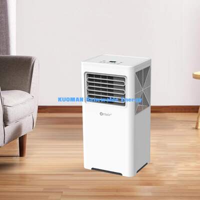 6000BTU Ar condicionado portátil 110V 60Hz Unidade branca independente Super filtragem de ar para espaços de vida pequenos