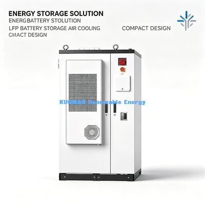 Sistema de armazenamento solar híbrido de 50kW On/Off-Grid Bateria de 107,52kWh para barbear com carga máxima comercial