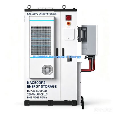Sistema de armazenamento de energia comercial multifuncional de 107,52 kWh | ESS solar híbrido de 50 kW para energia de reserva de hotéis agrícolas de fábrica