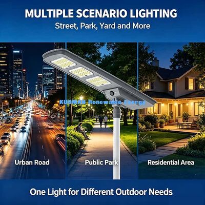Economia de energia tudo em um Solar Street Light 40W SMD5050 LED lâmpada solar sem custo de eletricidade