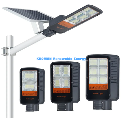 Luz de Rua Solar Separada Opcional de 300W 400W 500W para Rodovias e Comunidades