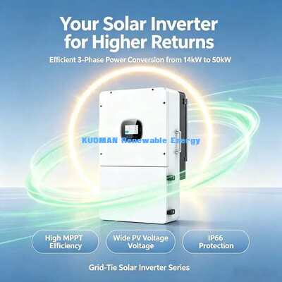 350A Máxima corrente de carga e descarga de 18kW 3 Fases Inverter de bateria solar híbrida