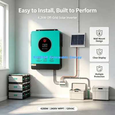 Inversor Solar Híbrido BSSI-V-GN4200 4200W Modo Duplo Off-Grid e Grid-Tie