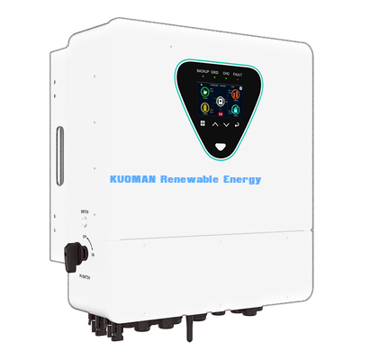 Inversor Solar Híbrido de Alta Eficiência 98% 6KW Entrada PV 50-450VDC Classificação IP65