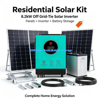 Alta tensão fotovoltaica 90-450V 8,2KW Inverter solar para painéis solares
