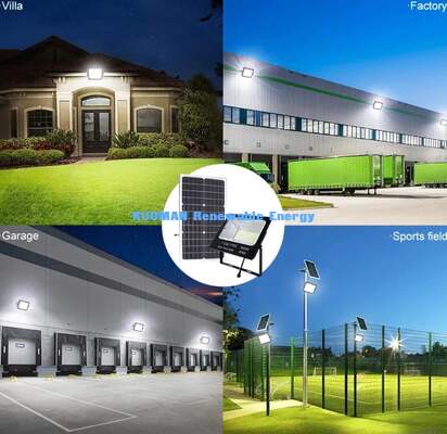Low Maintenance Solar LED Flood Light Ideal For Garden Street Exterior Lights