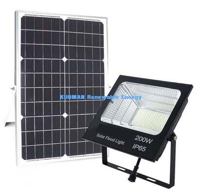 ABS resistente à água luz solar LED luz de inundação luz anti-corrosião