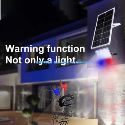 Luzes Solares para Pátio Iluminação Externa Confiável para Fábrica, Armazém e Perímetro