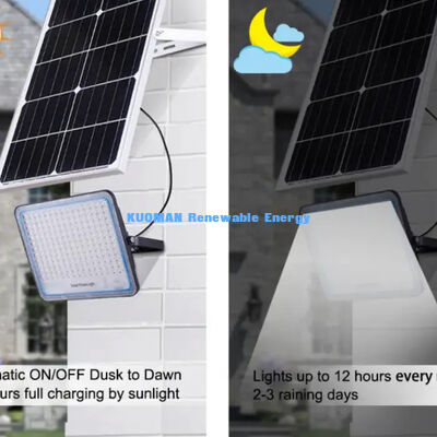 Automatic Night Sensor Solar Courtyard Lights Durable Outdoor LED Lamp for Villa Yard Patio Entrance