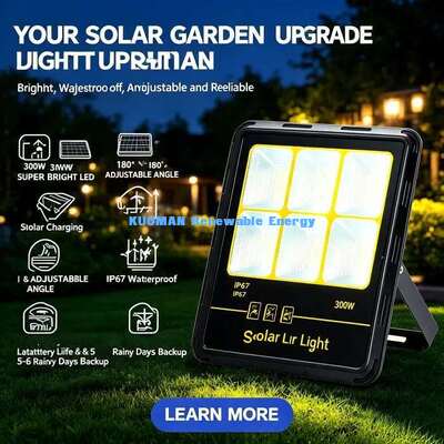 Lâmpada solar de jardim LED IP65 à prova d'água de amanhecer a amanhecer
