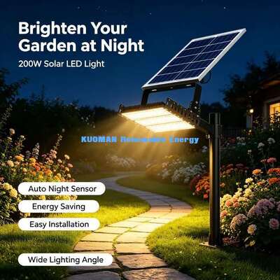 24000 Lumen 200W Solar Powered LED Flood Light IP65 Impotente Iluminação de Estádio de Fazenda