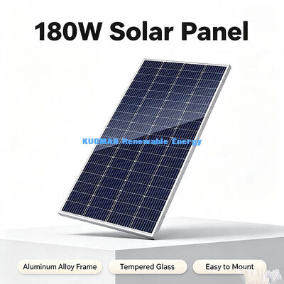 Perda de baixa temperatura painel de energia solar de 200W-210W, geração estável de energia em ambientes de verão quente