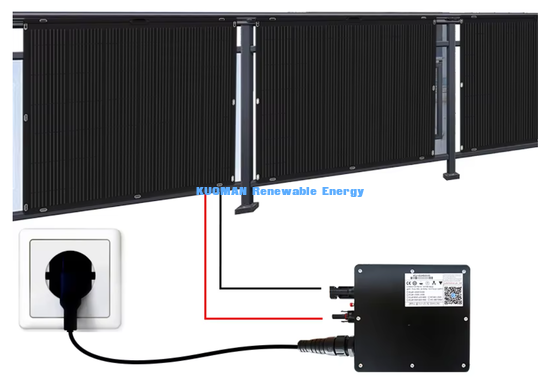 Painel Solar Flexível de Alta Conversão de 50W, Carregador Solar Resistente a Dobras de 360° para Superfícies Curvas e Vida Fora da Rede