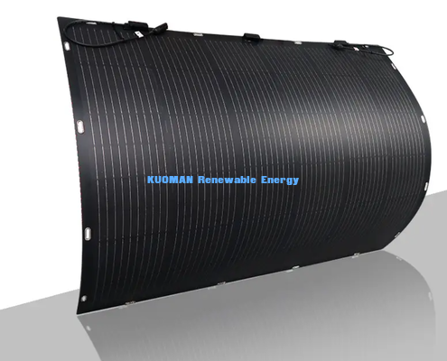 Painel Solar Flexível Dobrável de 50W, Energia Solar Portátil à Prova de Intempéries para Viagens de RV, Passeios de Barco e Aventuras ao Ar Livre