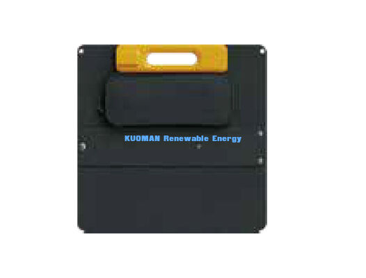 Painel Solar Dobrável à Prova d'Água de 120W, Energia Solar Off-Grid de Alta Eficiência para Acampamento, Pesca e Viagem de Carro