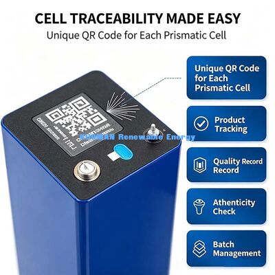 3.2V 100Ah CATL Célula Prismática de Fósforo de Ferro de Lítio, Bateria de Lítio de Baixa Impedância AC para Bateria em Série-Pacote Paralelo