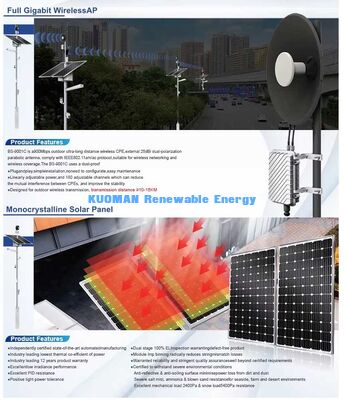 Sistema de Chamada de Emergência à Prova d'Água Poste Inteligente Solar, Intercomunicador de Áudio Full-Duplex